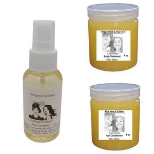 Diamond Bella Creators Hair Care Bundle #14, Made in USA for all hair types